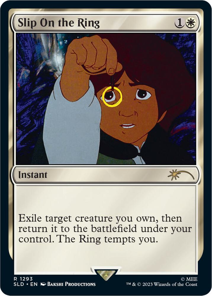Slip on the Ring 1293 (Secret Lair Drop Series)  - Foil | Good Games Adelaide SA