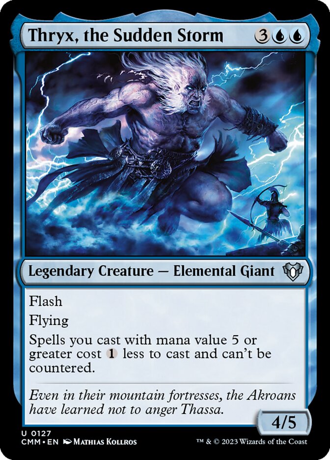 Thryx, the Sudden Storm 127 (Commander Masters)  | Good Games Adelaide SA