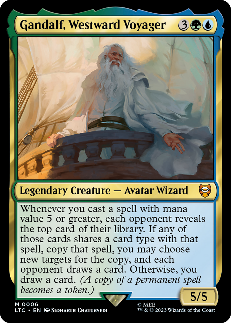 Gandalf, Westward Voyager [The Lord of the Rings: Tales of Middle-Earth Commander] | Good Games Adelaide SA