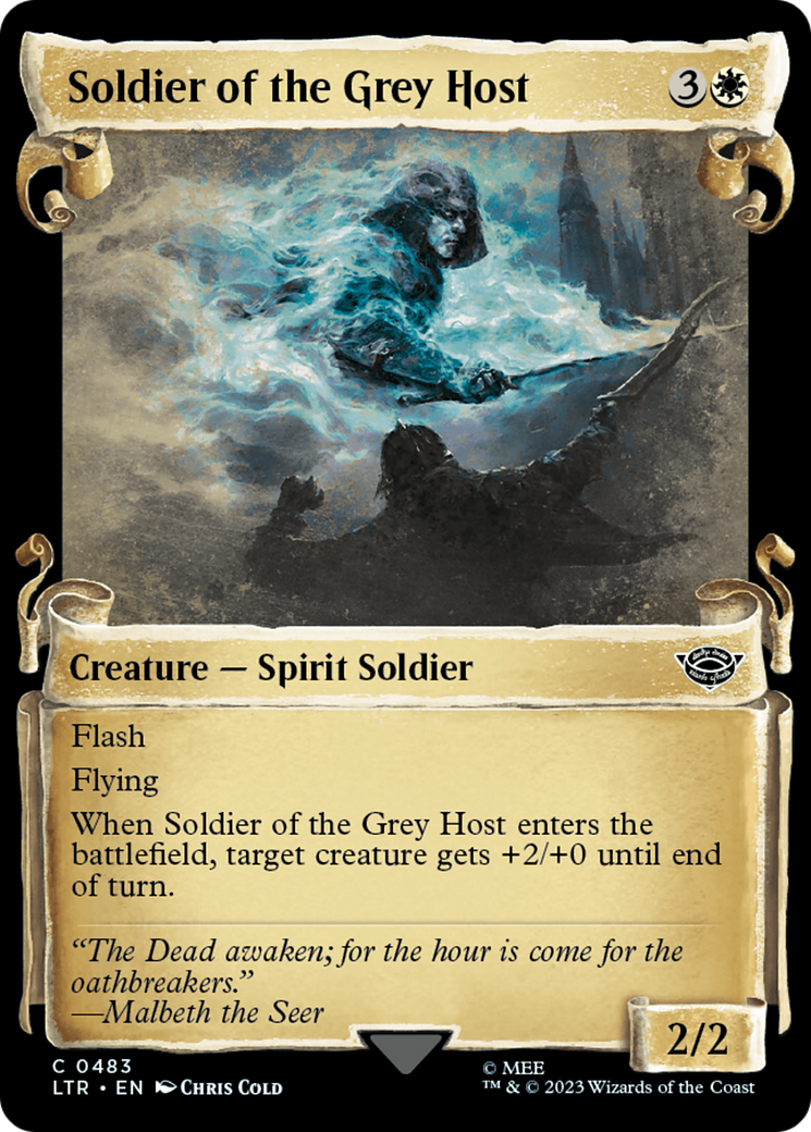 Soldier of the Grey Host [The Lord of the Rings: Tales of Middle-Earth Showcase Scrolls] | Good Games Adelaide SA
