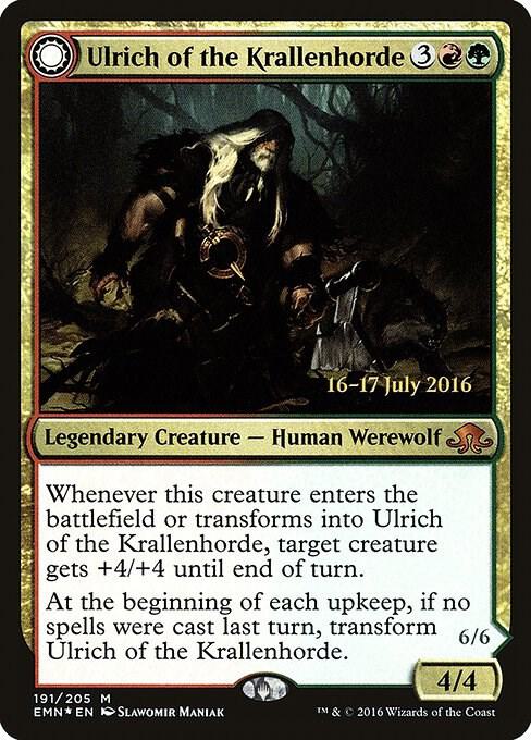 Ulrich of the Krallenhorde 191 (Prerelease Cards)  - Foil | Good Games Adelaide SA