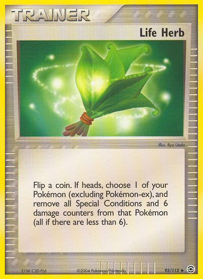 Life Herb (93/112) [EX: FireRed & LeafGreen] | Good Games Adelaide SA