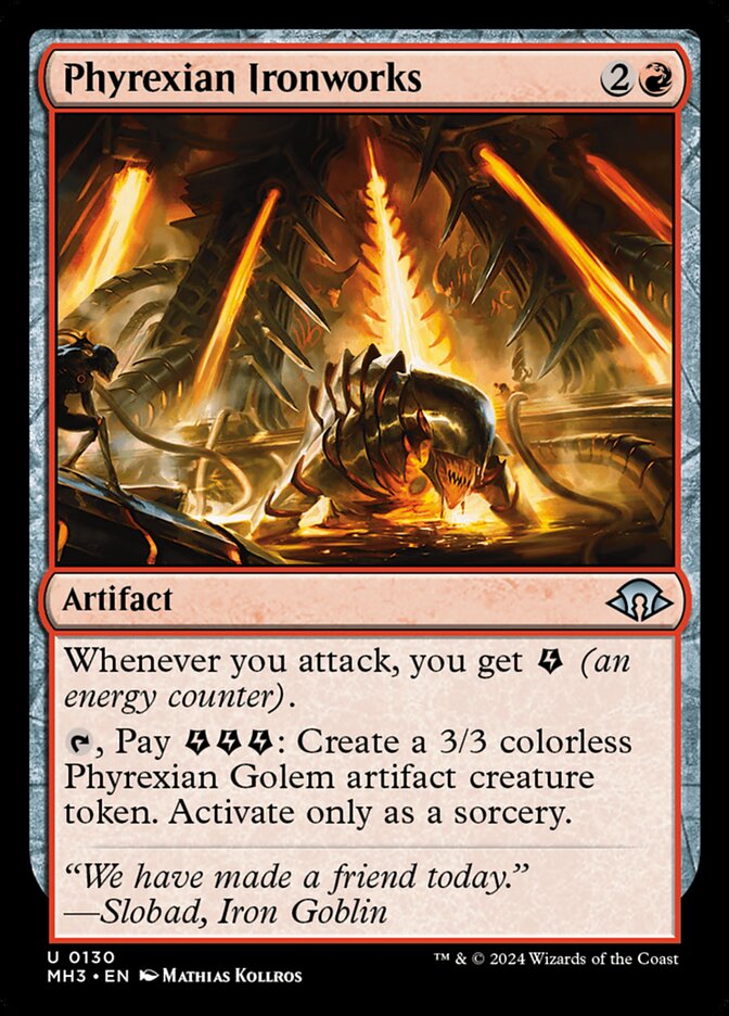 Phyrexian Ironworks 130 (Modern Horizons 3)  | Good Games Adelaide SA