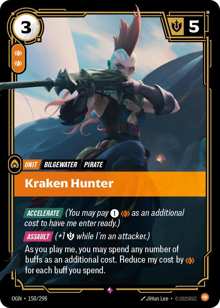 Kraken Hunter 150/298 (Origins)  - Foil | Good Games Adelaide SA