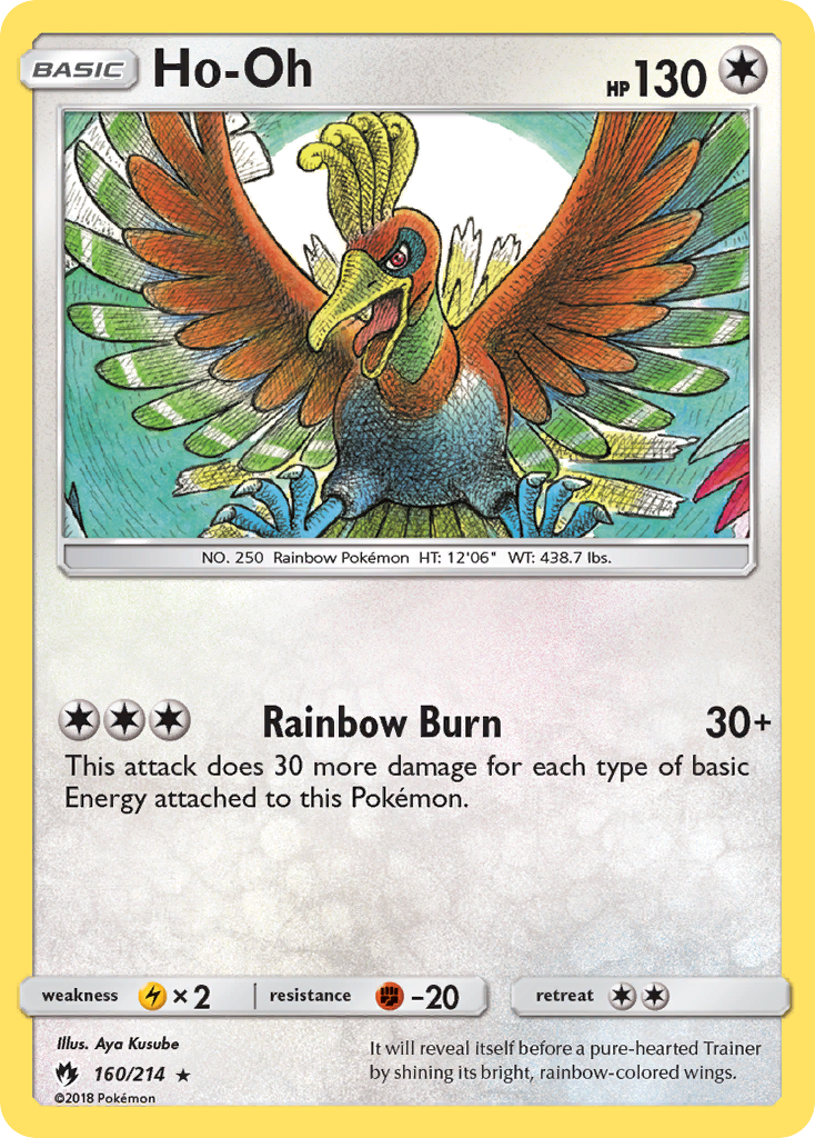 Ho-Oh (160/214) [Sun & Moon: Lost Thunder] | Good Games Adelaide SA