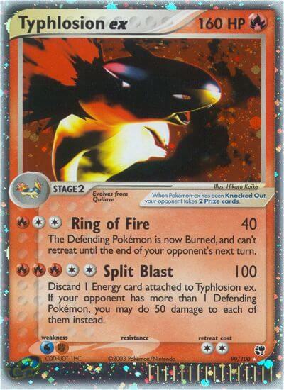 Typhlosion ex 99/100 (Sandstorm)  - Holofoil | Good Games Adelaide SA