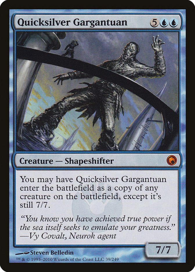 Quicksilver Gargantuan 39 (Scars of Mirrodin)  | Good Games Adelaide SA