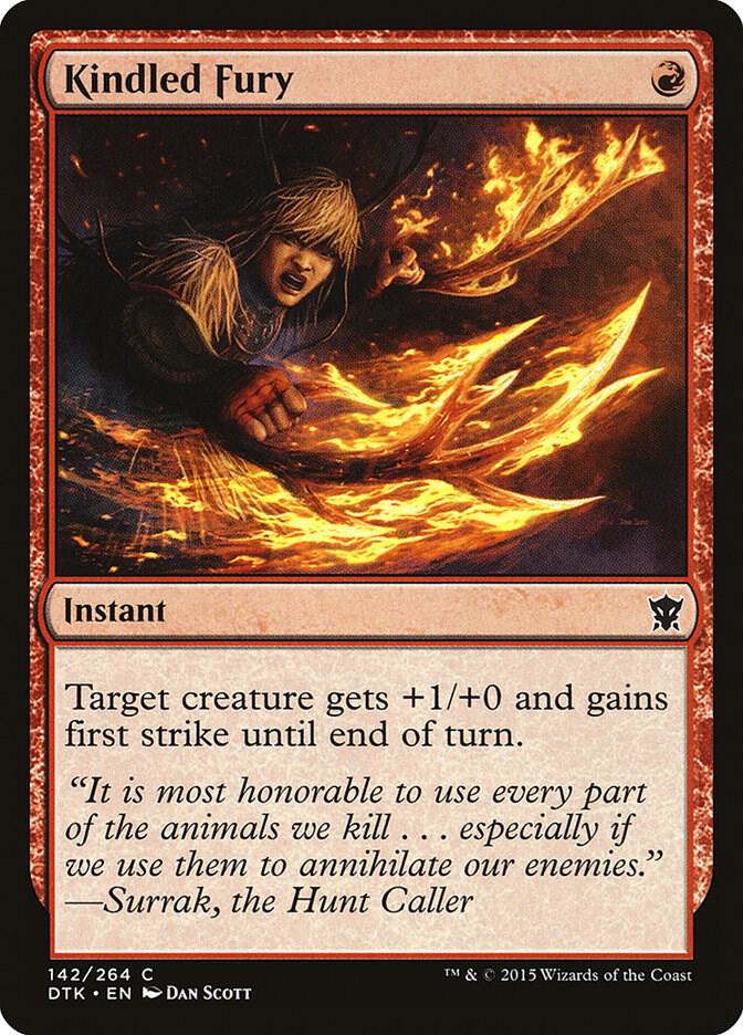 Kindled Fury 142 (Dragons of Tarkir)  | Good Games Adelaide SA