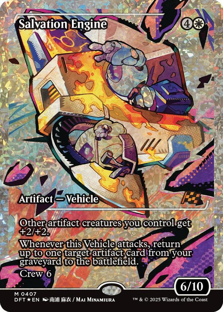 Salvation Engine 407 (Aetherdrift)  - Foil | Good Games Adelaide SA