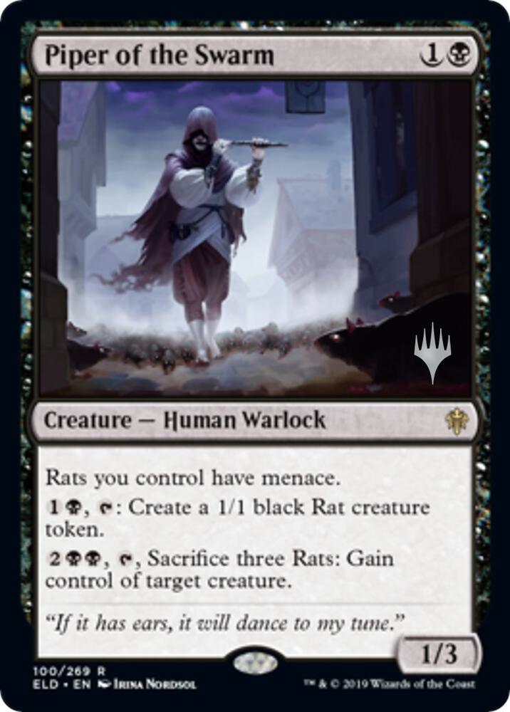 Piper of the Swarm 100 (Promo Pack: Throne of Eldraine)  | Good Games Adelaide SA