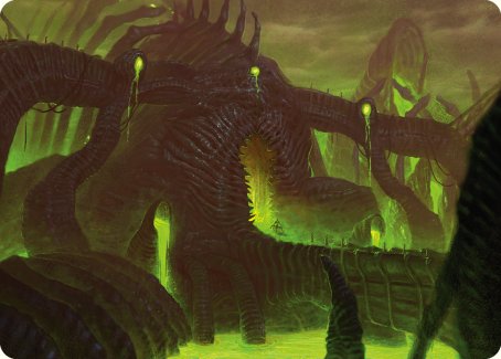 The Dross Pits Art Card [Phyrexia: All Will Be One Art Series] | Good Games Adelaide SA