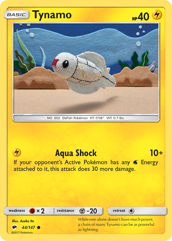 Tynamo (44/147) [Sun & Moon: Burning Shadows] | Good Games Adelaide SA