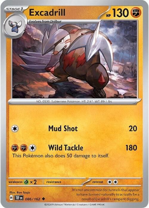 Excadrill 086/162 (SV05: Temporal Forces)  | Good Games Adelaide SA