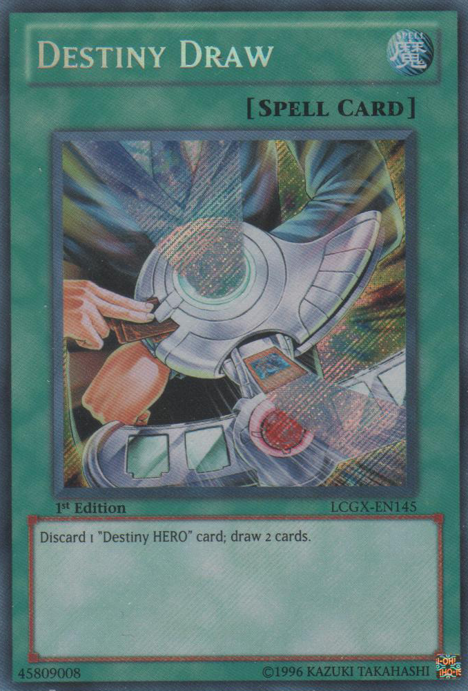Destiny Draw [LCGX-EN145] Secret Rare | Good Games Adelaide SA