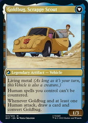 Goldbug, Humanity's Ally // Goldbug, Scrappy Scout [Universes Beyond: Transformers] | Good Games Adelaide SA