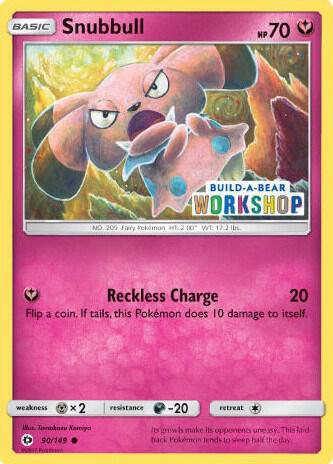 Snubbull Build A Bear Workshop Exclusive 090/149 (Miscellaneous Cards & Products)  | Good Games Adelaide SA