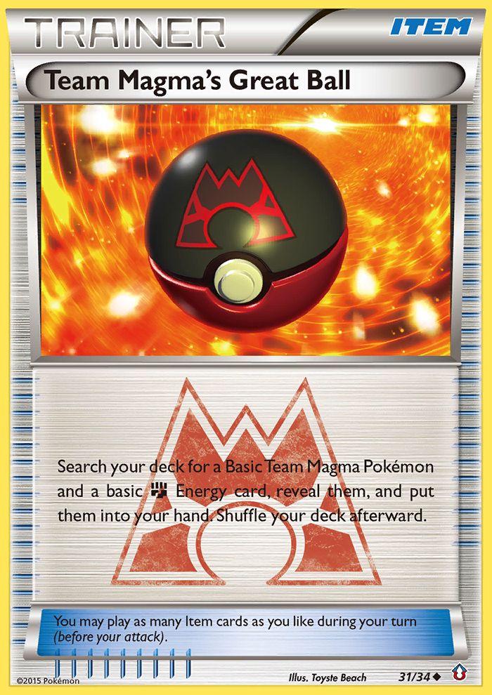 Team Magma's Great Ball (31/34) [XY: Double Crisis] | Good Games Adelaide SA