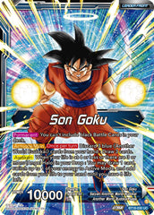 Son Goku // Son Goku, Another World Fighter (BT18-030) [Dawn of the Z-Legends] | Good Games Adelaide SA