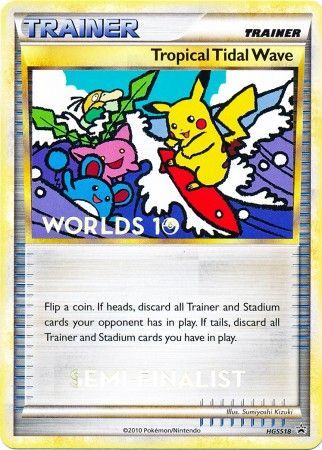 Tropical Tidal Wave (HGSS18) (Semi Finalist) [HeartGold & SoulSilver: Black Star Promos] | Good Games Adelaide SA