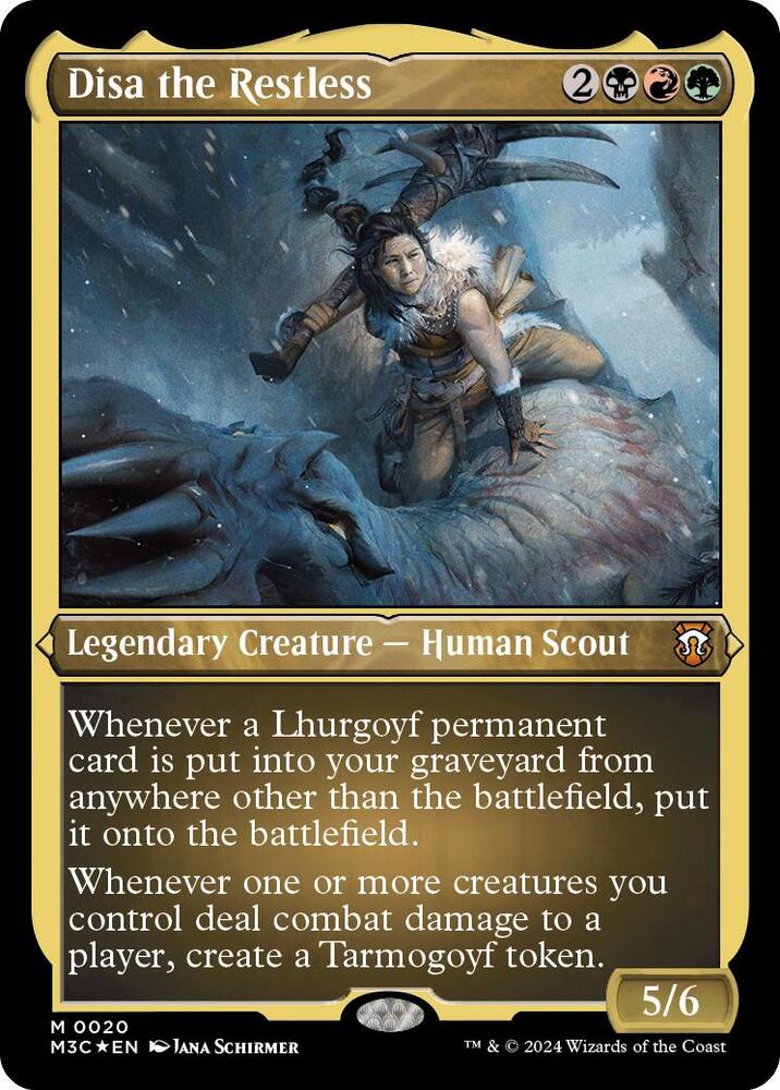Disa, the Restless 20 (Commander: Modern Horizons 3)  - Foil | Good Games Adelaide SA