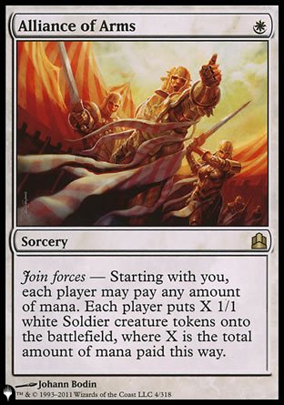Alliance of Arms [The List] | Good Games Adelaide SA