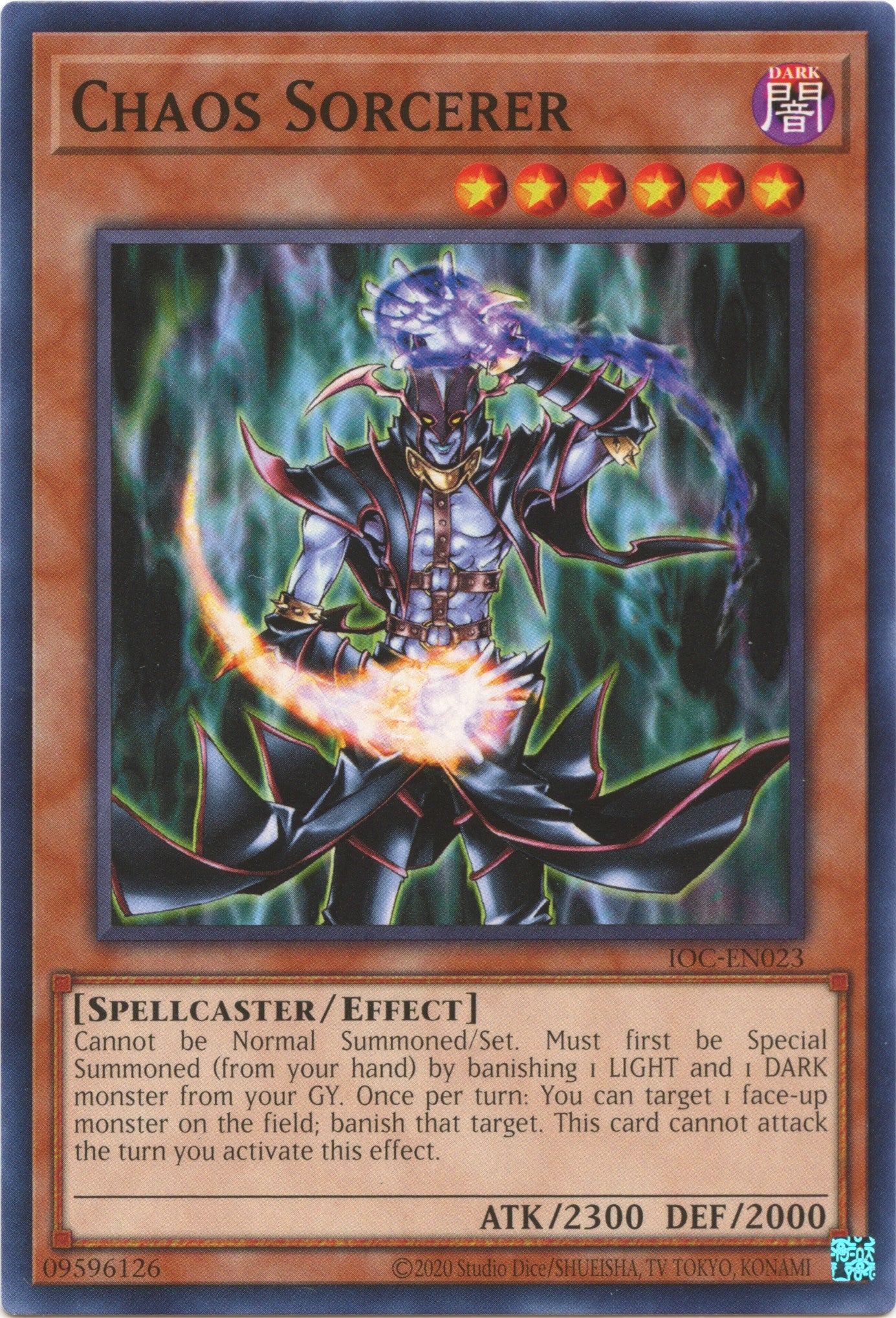 Chaos Sorcerer (25th Anniversary) [IOC-EN023] Common | Good Games Adelaide SA
