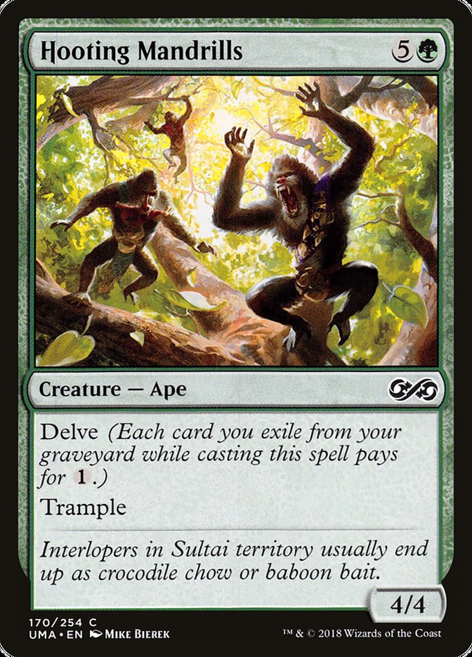 Hooting Mandrills 170 (Ultimate Masters)  - Foil | Good Games Adelaide SA