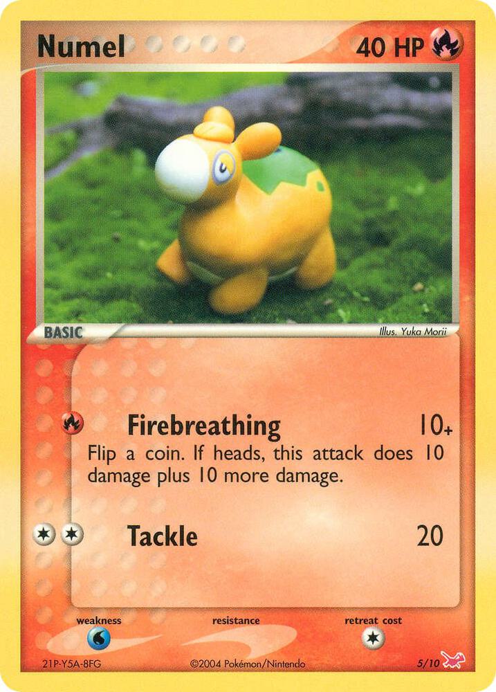 Numel 5/10 (EX Trainer Kit 1: Latias & Latios)  | Good Games Adelaide SA