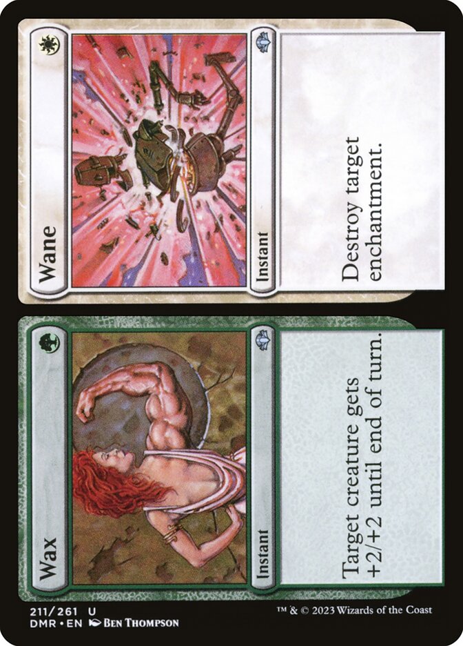 Wax // Wane 211 (Dominaria Remastered)  - Foil | Good Games Adelaide SA