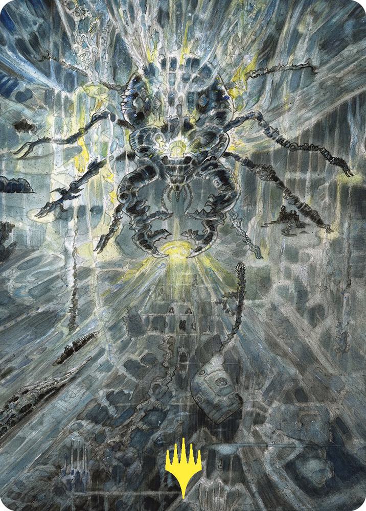 Darksteel Mutation Art Card Gold Stamped 31 (Art Series: Commander Masters)  | Good Games Adelaide SA