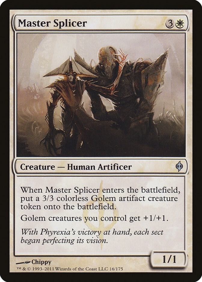 Master Splicer 16 (New Phyrexia)  - Foil | Good Games Adelaide SA