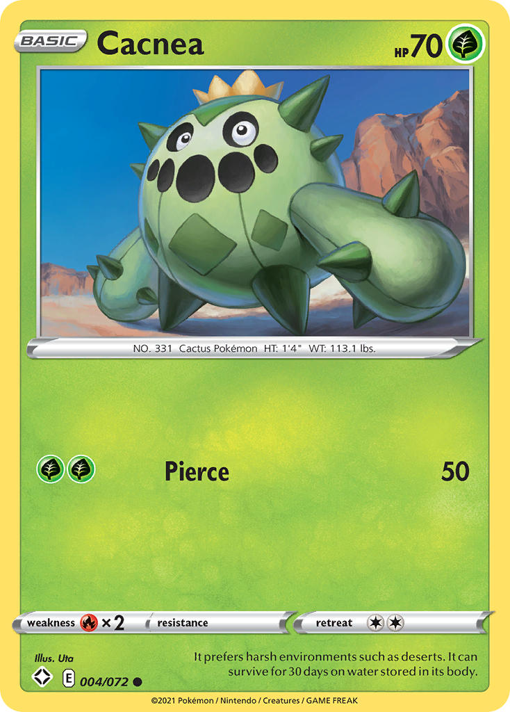 Cacnea (004/072) [Sword & Shield: Shining Fates] | Good Games Adelaide SA