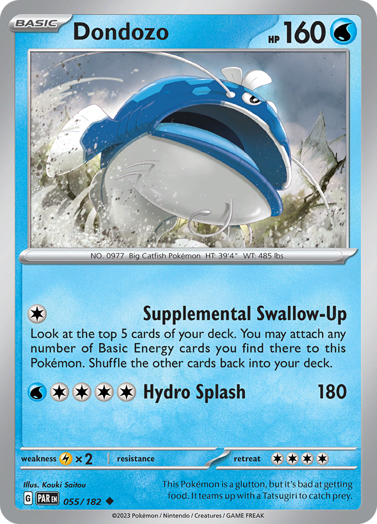 Dondozo (055/182) [Scarlet & Violet: Paradox Rift] | Good Games Adelaide SA