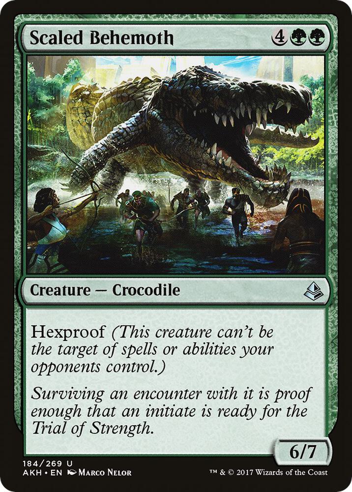 Scaled Behemoth 184 (Amonkhet)  | Good Games Adelaide SA