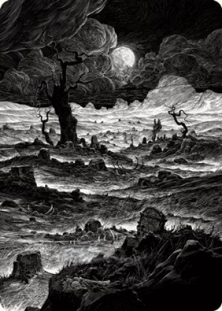Plains 1 Art Card [Innistrad: Crimson Vow Art Series] | Good Games Adelaide SA