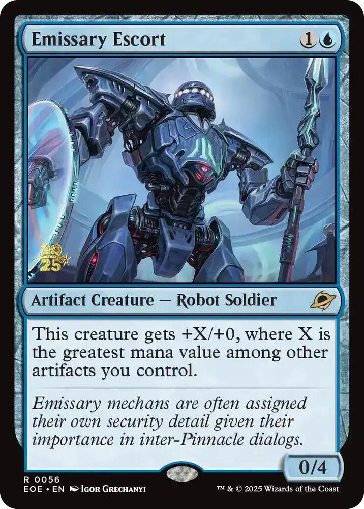 Emissary Escort 56 (Prerelease Cards)  - Foil | Good Games Adelaide SA