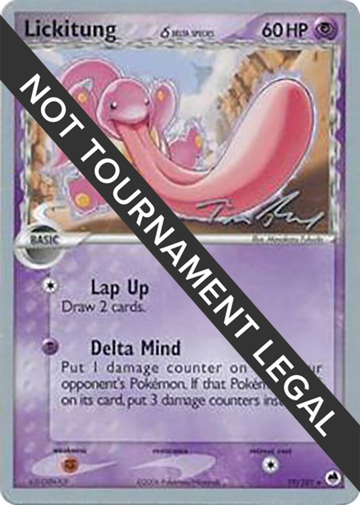 Lickitung Delta Species 2007 Tom Roos 19/101 (World Championship Decks)  | Good Games Adelaide SA