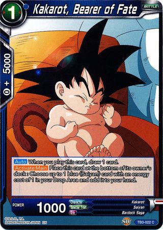 Kakarot, Bearer of Fate [TB3-022] | Good Games Adelaide SA