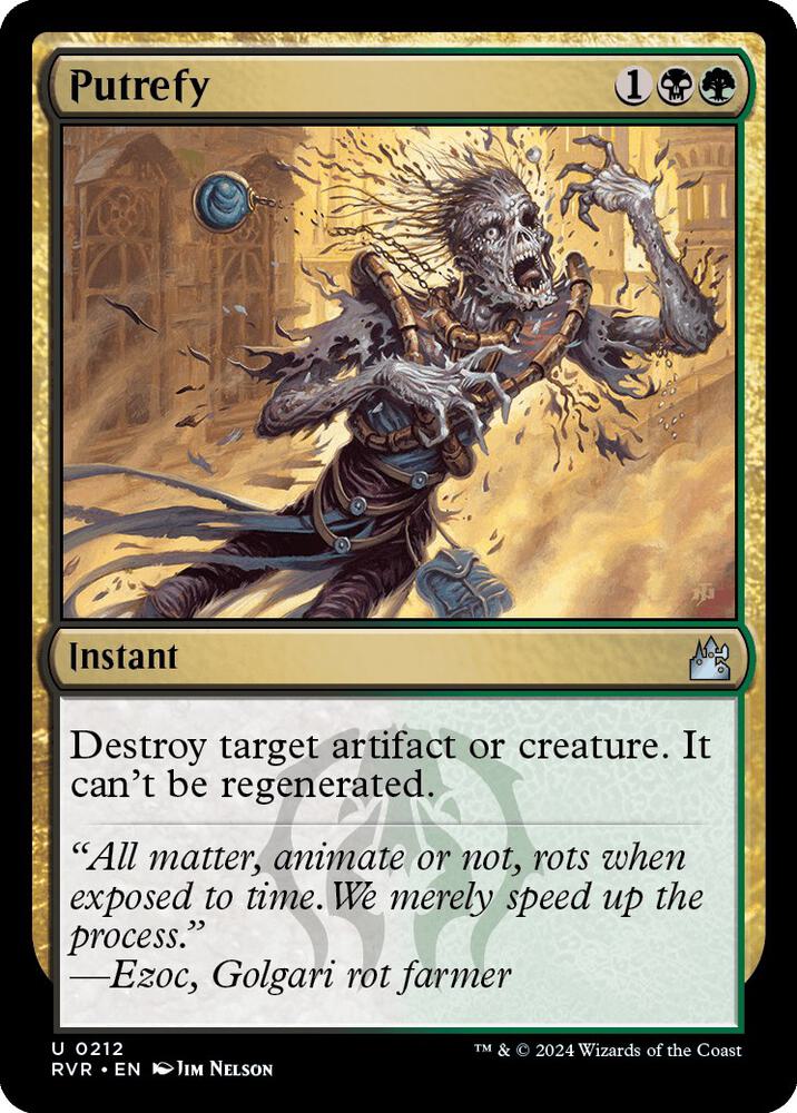 Putrefy 212 (Ravnica Remastered)  - Foil | Good Games Adelaide SA