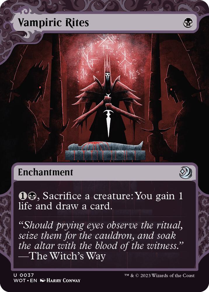 Vampiric Rites 37 (Wilds of Eldraine: Enchanting Tales)  | Good Games Adelaide SA