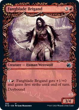 Fangblade Brigand Showcase 292 (Innistrad: Midnight Hunt)  | Good Games Adelaide SA