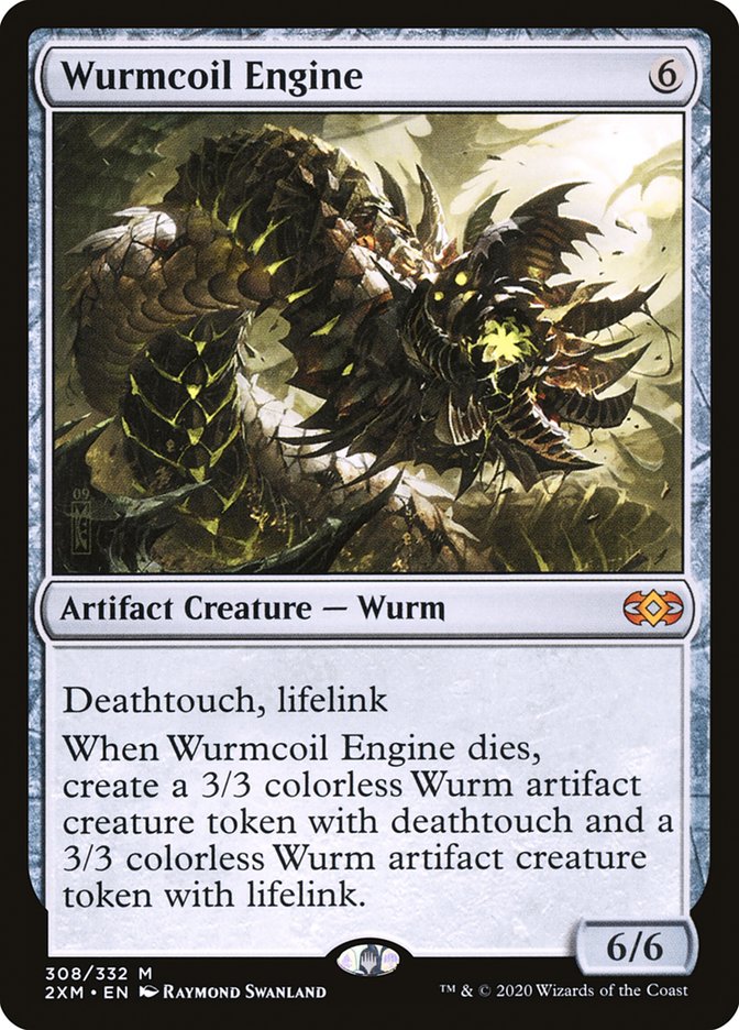 Wurmcoil Engine 308 (Double Masters)  - Foil | Good Games Adelaide SA