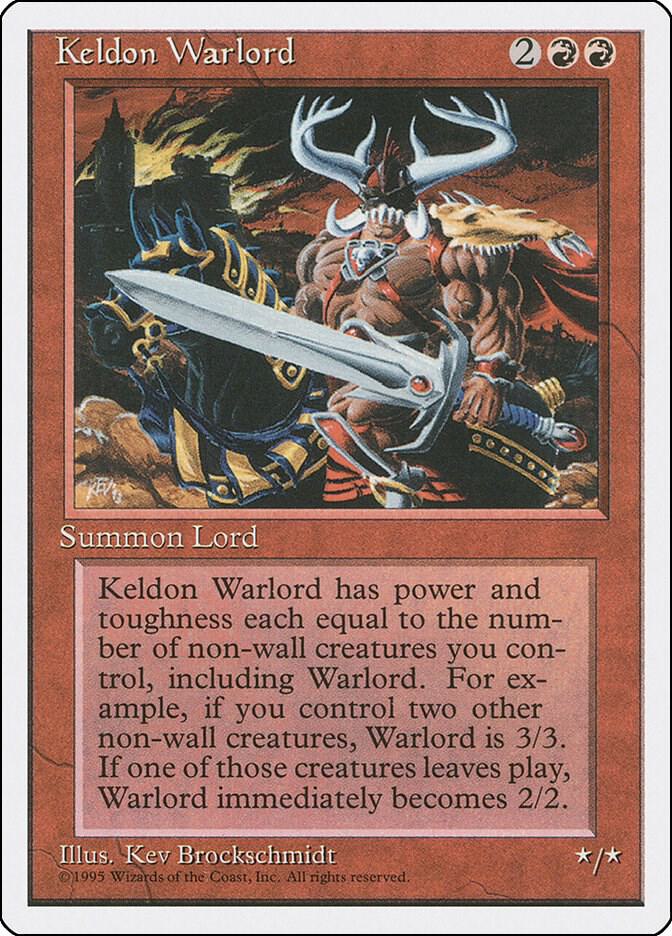 Keldon Warlord  (Fourth Edition)  | Good Games Adelaide SA