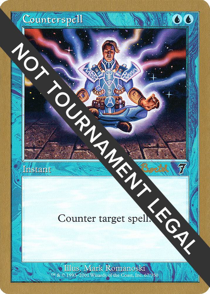Counterspell 2001 Alex Borteh 7ED ab67/138 (World Championship Decks)  | Good Games Adelaide SA