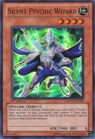 Silent Psychic Wizard [EXVC-EN025] Super Rare | Good Games Adelaide SA