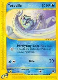 Totodile 135 135/165 (Expedition)  - Reverse Holofoil | Good Games Adelaide SA