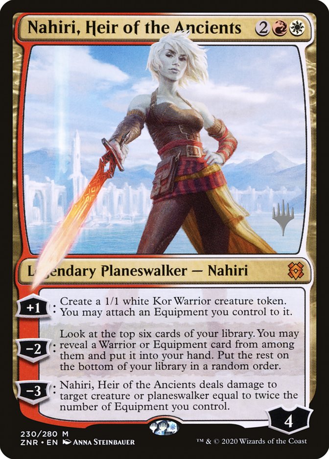 Nahiri, Heir of the Ancients (Promo Pack) [Zendikar Rising Promos] | Good Games Adelaide SA