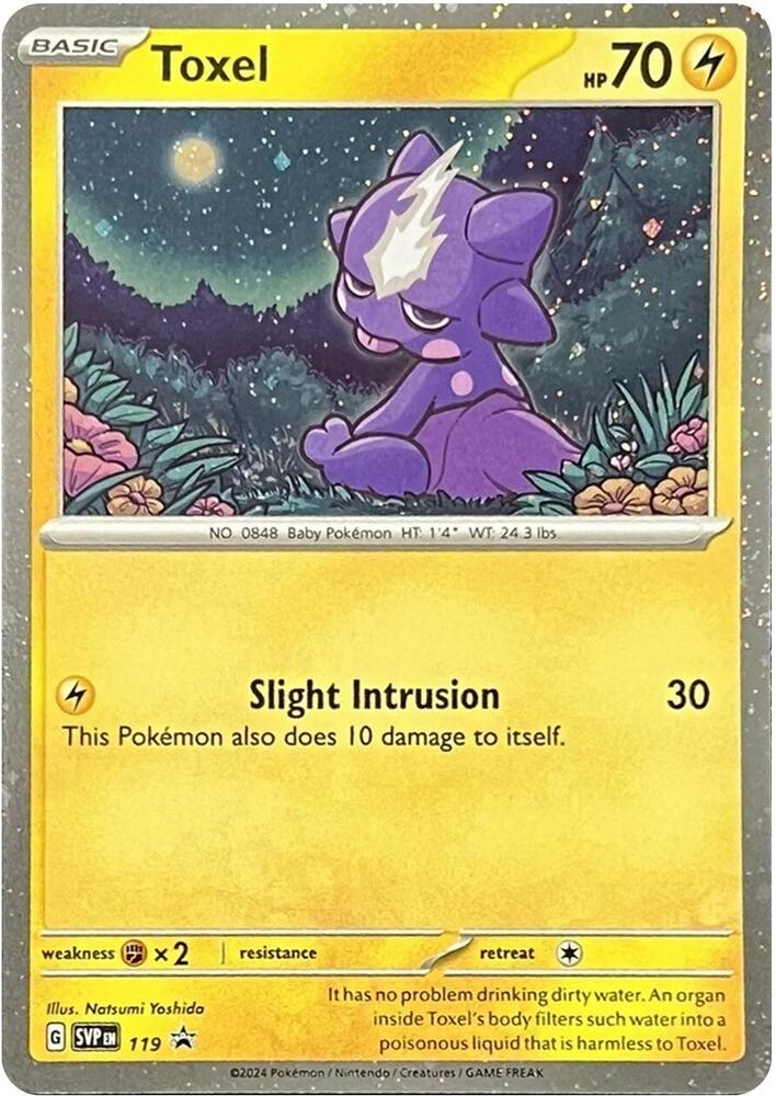 Toxel 119 (SV: Scarlet & Violet Promo Cards)  - Holofoil | Good Games Adelaide SA