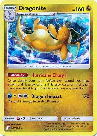 Dragonite 151 236 Cracked Ice Holo 151/236 (Deck Exclusives)  - Holofoil | Good Games Adelaide SA