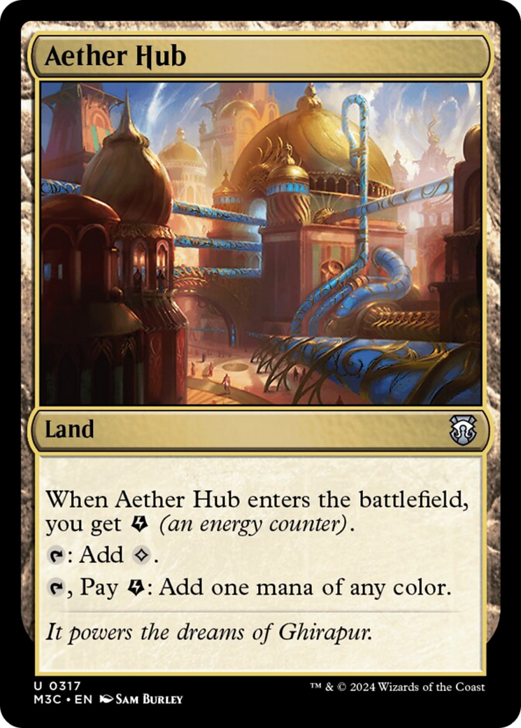 Aether Hub [Modern Horizons 3 Commander] | Good Games Adelaide SA